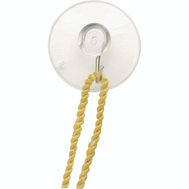 BAUMGARTENS DG4001 Suction Cup with Hook, Metal Silver Hook, 50/Box