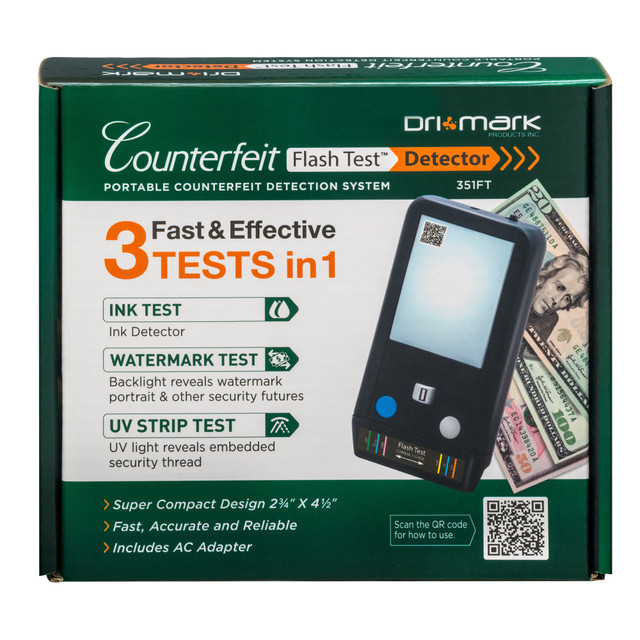 DRI MARK PRODUCTS INC 351FT Flashtest Counterfeit Detector DRI MARK PRODUCTS INC 351FT Flashtest Counterfeit Detector
