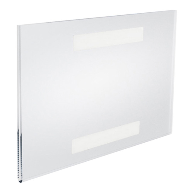 AZAR DISPLAYS 122017 Acrylic Horizontal U-Frame Sign Holders, 7in x 11in, Clear, Pack Of 10 Sign Holders AZAR DISPLAYS 122017 Acrylic Horizontal U-Frame Sign Holders, 7in x 11in, Clear, Pack Of 10 Sign Holders
