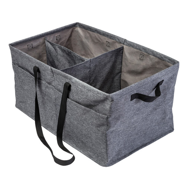 HONEY-CAN-DO INTERNATIONAL, LLC AUT-07984 Honey Can Do Large Trunk Organizer, 13in x 15-3/4in x 25-1/2in, Gray