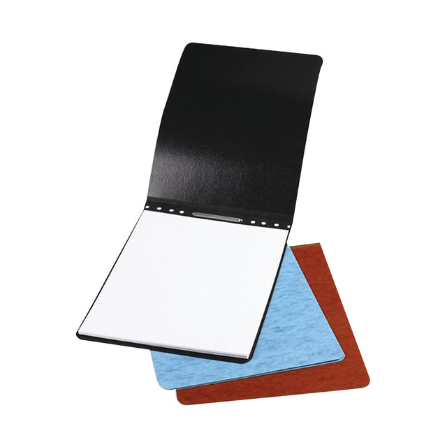 ACCO BRANDS USA, LLC A7022271 ACCO Presstex Top-Bound Report Binder, 4-1/4in CC, 8-1/2in x 11in, 60% Recycled, Black, Pack Of 2 ACCO BRANDS USA, LLC A7022271 ACCO Presstex Top-Bound Report Binder, 4-1/4in CC, 8-1/2in x 11in, 60% Recycled, Black, Pack Of 2