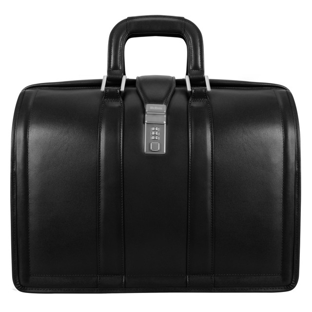 MCKLEIN COMPANY, LLC 83345 McKlein Morgan Leather Briefcase, Black