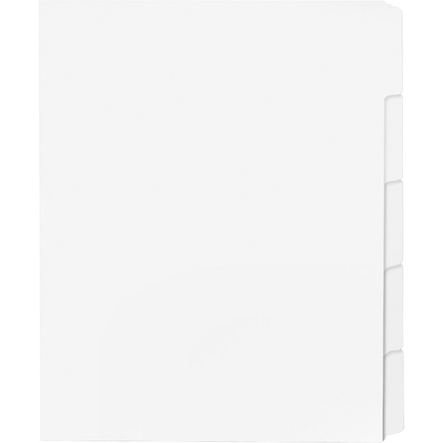 SP RICHARDS 21000 Sparco Single Reverse Collated Index Dividers, White, Box Of 50 Sets SP RICHARDS 21000 Sparco Single Reverse Collated Index Dividers, White, Box Of 50 Sets