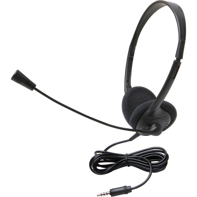 CALIFONE INTERNATIONAL, INC. 3065AVT Califone 3065Avt Lightweight Stereo Headset W/Mic 3.5Mm - Stereo - Mini-phone (3.5mm) - Wired - 32 Ohm - 20 Hz to 20 kHz - Over-the-head - Binaural - Semi-open - 6 ft Cable - Electret Microphone - Black CALIFONE INTERNATIONAL, INC. 3065AVT Califone 3065Avt Lightweight Stereo Headset W/Mic 3.5Mm - Stereo - Mini-phone (3.5mm) - Wired - 32 Ohm - 20 Hz to 20 kHz - Over-the-head - Binaural - Semi-open - 6 ft Cable - Electret Microphone - Black