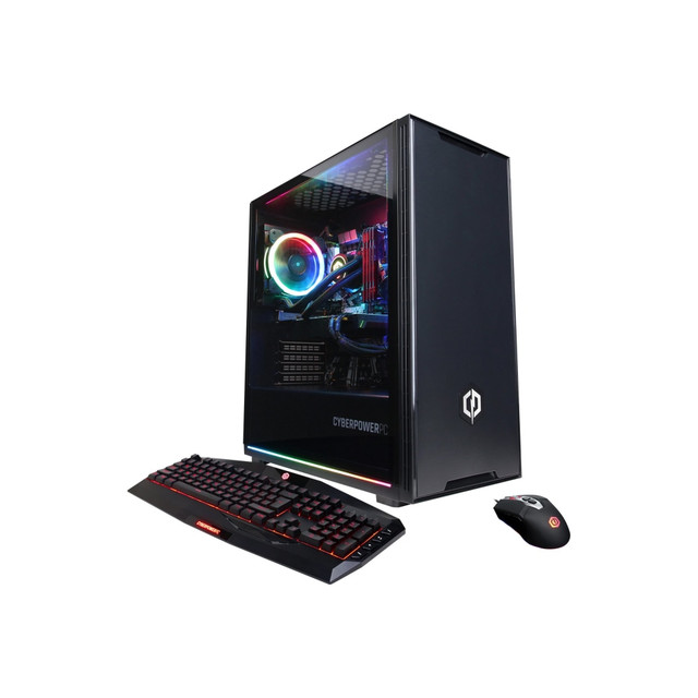 CYBERPOWERPC GLC2500V6 Gamer Xtreme Liquid Cool GLC2500V6 - Mid tower - Core i7 11700KF / up to 5 GHz - RAM 16 GB - SSD 500 GB - NVMe, HDD 2 TB - GF RTX 3060 - Gigabit Ethernet - 802.11a/b/g/n/ac - Win 10 Home 64-bit - monitor: none - black CYBERPOWERPC GLC2500V6 Gamer Xtreme Liquid Cool GLC2500V6 - Mid tower - Core i7 11700KF / up to 5 GHz - RAM 16 GB - SSD 500 GB - NVMe, HDD 2 TB - GF RTX 3060 - Gigabit Ethernet - 802.11a/b/g/n/ac - Win 10 Home 64-bit - monitor: none - black