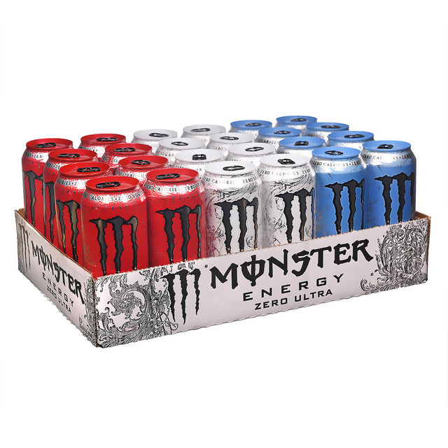 COCA COLA ENTERPRISES INC 01906 Monster Energy Ultra Variety Pack, 16 Oz, Pack Of 24 Cans