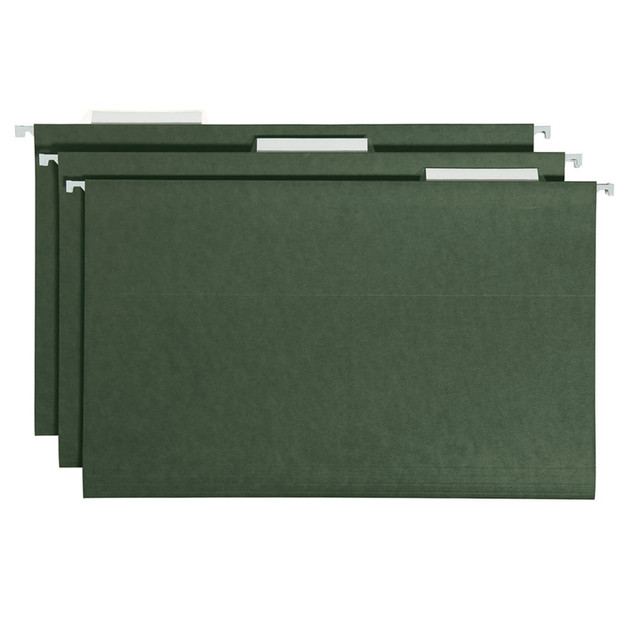 SMEAD MFG CO 64135 Smead Premium-Quality Hanging Folders, 1/3 Cut, Legal Size, Standard Green, Pack Of 25 SMEAD MFG CO 64135 Smead Premium-Quality Hanging Folders, 1/3 Cut, Legal Size, Standard Green, Pack Of 25