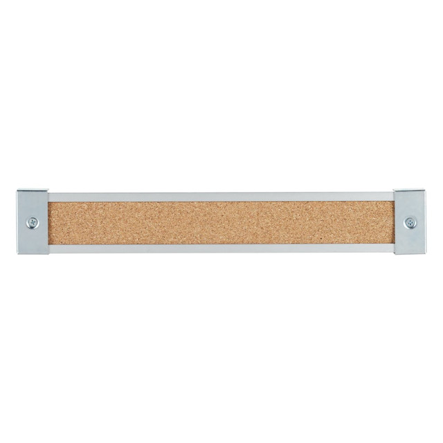 ACCO BRANDS USA, LLC XDR2144 Quartet Natural Cork Bulletin Bar, 2in x 124in, White