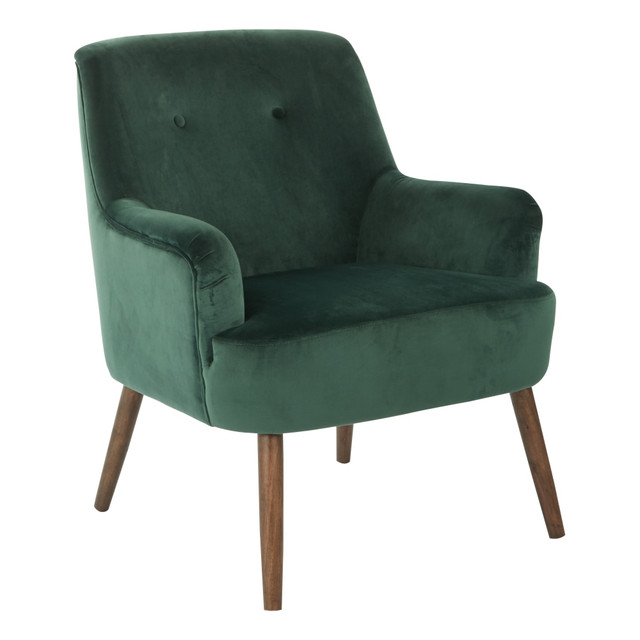 OFFICE STAR PRODUCTS Office Star CHA51-V36  Avenue Six Chatou Chair, Emerald Green
