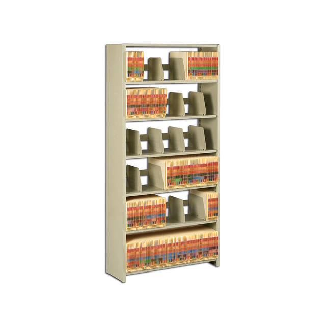 TENNSCO CORP 1276ACSD Tennsco 76inH Add-On Unit For Snap-Together Open Shelving, Sand