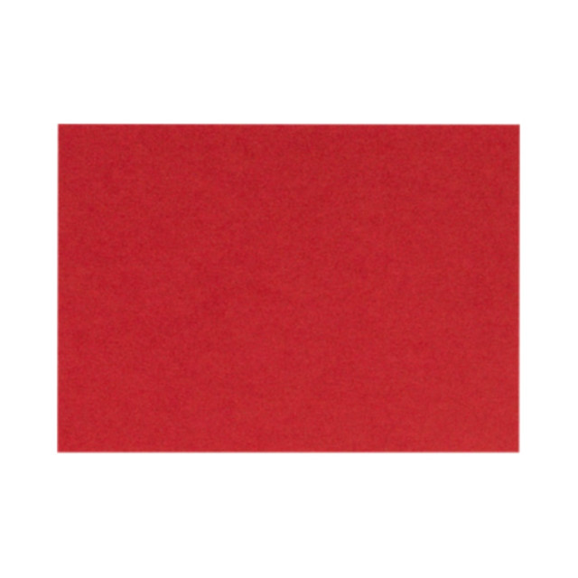 ACTION ENVELOPE EX4010-18-50 LUX Flat Cards, A1, 3 1/2in x 4 7/8in, Ruby Red, Pack Of 50