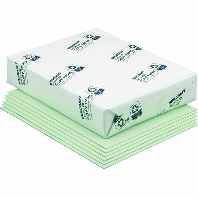 NATIONAL INDUSTRIES FOR THE BLIND 1476812 SKILCRAFT Color Xerographic Copy Paper, 10 Reams, Green, Letter (8.5in x 11in), 5000 Sheets Per Case, 20 Lb, 84 Brightness (AbilityOne 7530-01-147-6812) NATIONAL INDUSTRIES FOR THE BLIND 1476812 SKILCRAFT Color Xerographic Copy Paper, 10 Reams, Green, Letter (8.5in x 11in), 5000 Sheets Per Case, 20 Lb, 84 Brightness (AbilityOne 7530-01-147-6812)