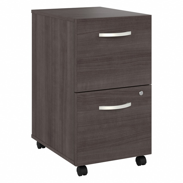 BUSH INDUSTRIES INC. Bush Business Furniture HYF116SGSU-Z  Hybrid 28inD Vertical 2-Drawer Mobile File Cabinet, Storm Gray, Delivery