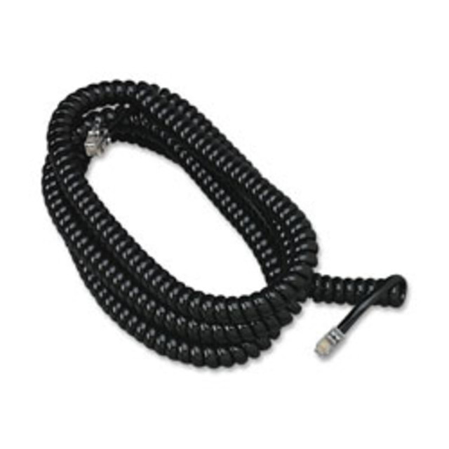 SOFTALK INC 42261 Softalk Phone Coil Cord, 25ft, Black
