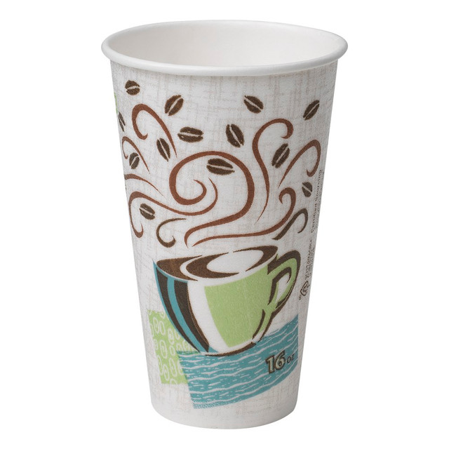 DIXIE FOODS 5356DXPK Dixie PerfecTouch by GP PRO Hot Cups, 16 Oz., Pack Of 25 DIXIE FOODS 5356DXPK Dixie PerfecTouch by GP PRO Hot Cups, 16 Oz., Pack Of 25