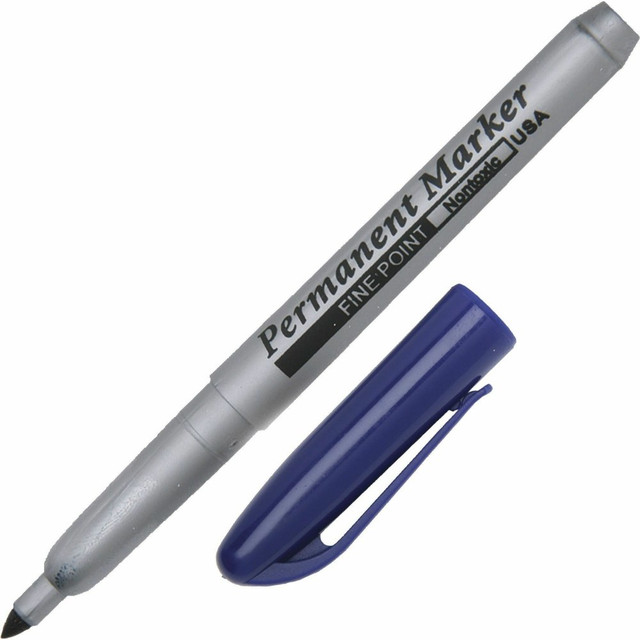 NATIONAL INDUSTRIES FOR THE BLIND 7520-01-511-4319 SKILCRAFT Permanent Fine-Point Markers, Blue (AbilityOne 7520-01-511-4319) NATIONAL INDUSTRIES FOR THE BLIND 7520-01-511-4319 SKILCRAFT Permanent Fine-Point Markers, Blue (AbilityOne 7520-01-511-4319)