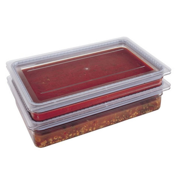 CAMBRO MFG. CO. 30CWGL135 Cambro 1/3 Size Camwear Grip Food Pan Cover, Clear CAMBRO MFG. CO. 30CWGL135 Cambro 1/3 Size Camwear Grip Food Pan Cover, Clear