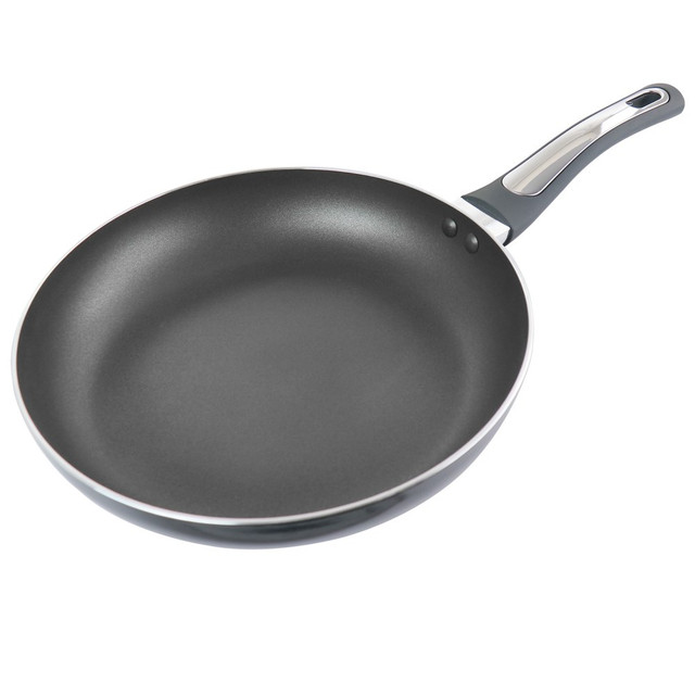 GIBSON OVERSEAS INC. 995117605M Oster Legacy Aluminum Non-Stick Frying Pan, 12in, Gray GIBSON OVERSEAS INC. 995117605M Oster Legacy Aluminum Non-Stick Frying Pan, 12in, Gray