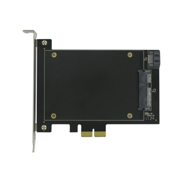 APRICORN VEL-SOLO-X2 Velocity Solo VEL-SOLO-X2 - Storage controller - 2.5in - 2 Channel - SATA 6Gb/s - PCIe 2.0 x2 APRICORN VEL-SOLO-X2 Velocity Solo VEL-SOLO-X2 - Storage controller - 2.5in - 2 Channel - SATA 6Gb/s - PCIe 2.0 x2