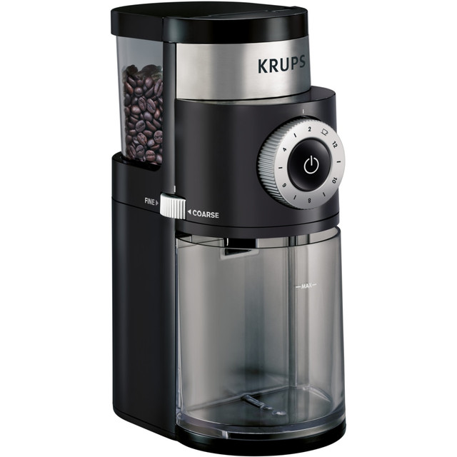 T-FAL/WEAREVER GX550850 Krups Precise 12-Cup Coffee Grinder, Black