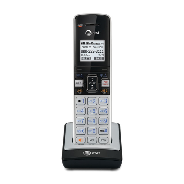 VTECH HOLDINGS LTD TL86003 AT&T TL86003 DECT 6.0 Expansion Cordless Handset For AT&T TL86103 Expandable Phone System VTECH HOLDINGS LTD TL86003 AT&T TL86003 DECT 6.0 Expansion Cordless Handset For AT&T TL86103 Expandable Phone System