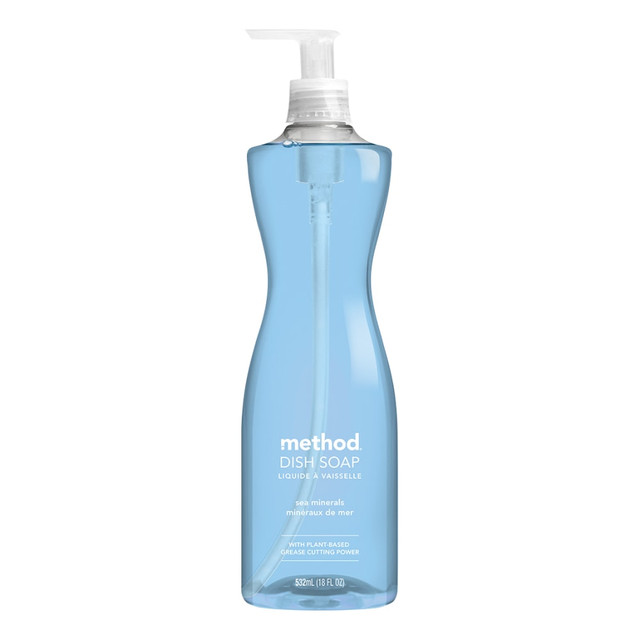 METHOD PRODUCTS, INC. 00734 Method Dishwashing Soap, Sea Minerals Scent, 18 Oz Bottle METHOD PRODUCTS, INC. 00734 Method Dishwashing Soap, Sea Minerals Scent, 18 Oz Bottle