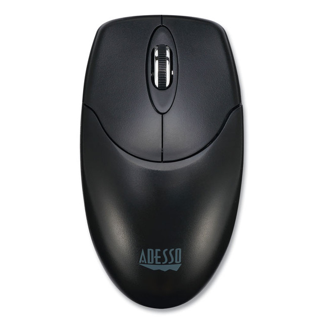 ADESSO INC M60 iMouse M60 Antimicrobial Wireless Mouse, 2.4 GHz Frequency/30 ft Wireless Range, Left/Right Hand Use, Black