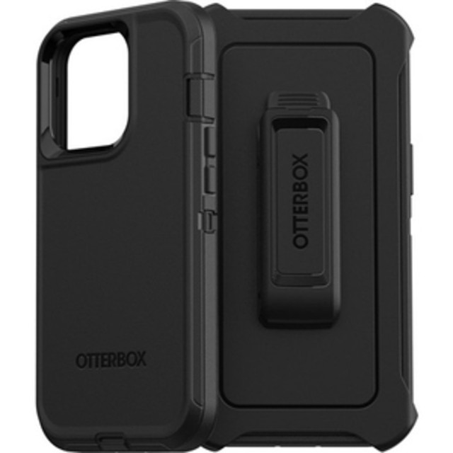 OTTER PRODUCTS LLC 77-84220 OtterBox Defender Rugged Carrying Case (Holster) Apple iPhone 13 Pro Smartphone - Black OTTER PRODUCTS LLC 77-84220 OtterBox Defender Rugged Carrying Case (Holster) Apple iPhone 13 Pro Smartphone - Black