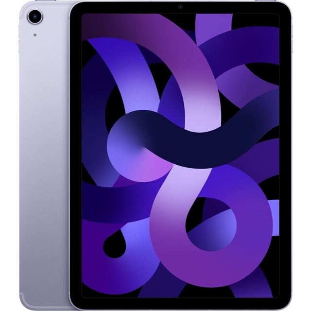 APPLE, INC. Apple MME93LL/A  iPad Air (5th Generation) Tablet, 10.9in Screen, 8GB RAM, 64GB Storage, iPadOS 15, 5G, Purple