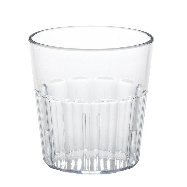 CAMBRO MFG. CO. NT9152 Cambro Newport Styrene Tumblers, 9 Oz, Clear, Pack Of 36 Tumblers