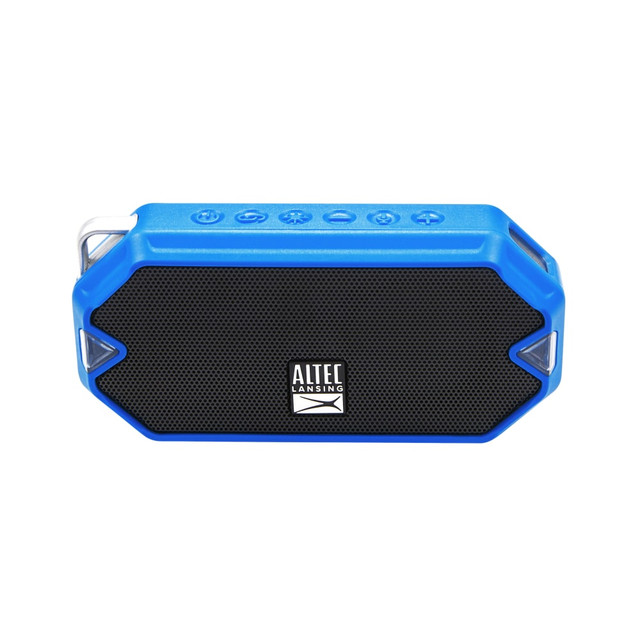 SAKAR INTERNATIONAL, INC. IMW1000-RYB-STK-2 Altec Lansing HydraMini Bluetooth Speaker, Blue