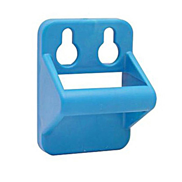 SAN JAMAR, INC. 101558 San Jamar Saf-T-Ice Tote New-Style Wall Hook, Blue