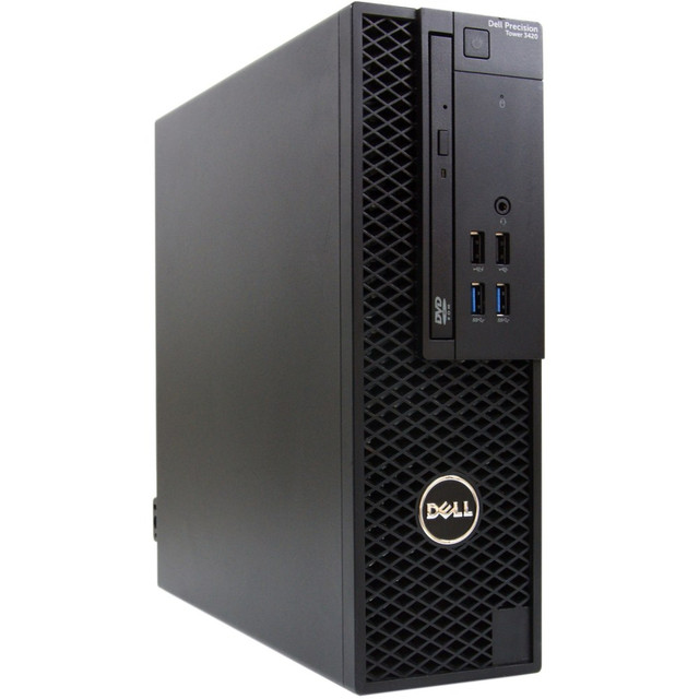 JOY SYSTEMS, INC Dell OD1-1285  Precision 3420-SFF Refurbished Desktop PC, Intel Core i5, 16GB Memory, 256GB Solid State Drive, Windows 10 Pro