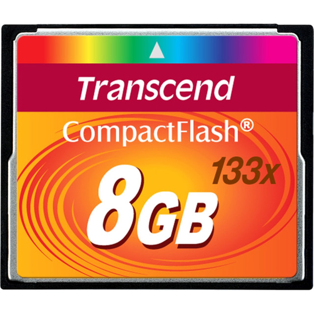 TRANSCEND INFORMATION INC. TS8GCF133 Transcend 8GB Compact Flash Card (133x) - 8 GB TRANSCEND INFORMATION INC. TS8GCF133 Transcend 8GB Compact Flash Card (133x) - 8 GB