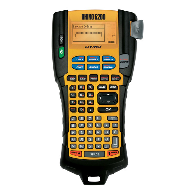 RUBBERMAID 1756589 DYMO Rhino 5200 Industrial Handheld Label Maker Kit RUBBERMAID 1756589 DYMO Rhino 5200 Industrial Handheld Label Maker Kit