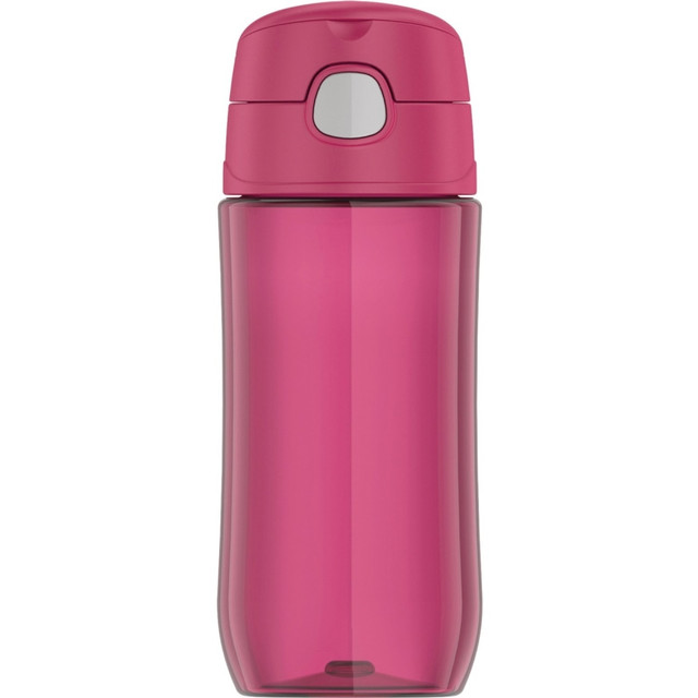 KING-SEELEY THERMOS/THERMOS GP4040RS6 Thermos Kids Plastic Water Bottle with Spout Lid 16Oz - 16 fl oz - Raspberry - Tritan, Stainless Steel