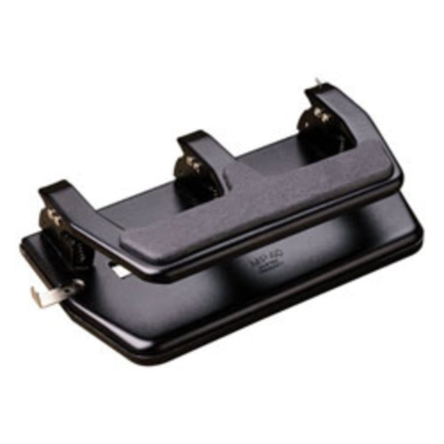 MASTER MANUFACTURING COMPANY MP40 Office Depot Brand Heavy-Duty 3-Hole Paper Punch, Black MASTER MANUFACTURING COMPANY MP40 Office Depot Brand Heavy-Duty 3-Hole Paper Punch, Black