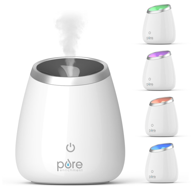 BEAR DOWN CONSULTING PESPALUX Pure Enrichment PureSpa Deluxe Essential Oil Diffuser, 5-1/2in x 6-1/2in