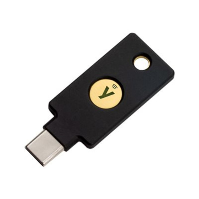 YUBICO, INC 8880001041 Yubico - YubiKey 5C NFC - Two-Factor authentication (2FA) Security Key, Connect via USB-C or NFC, FIDO Certified - Protect Your Online Accounts YUBICO, INC 8880001041 Yubico - YubiKey 5C NFC - Two-Factor authentication (2FA) Security Key, Connect via USB-C or NFC, FIDO Certified - Protect Your Online Accounts