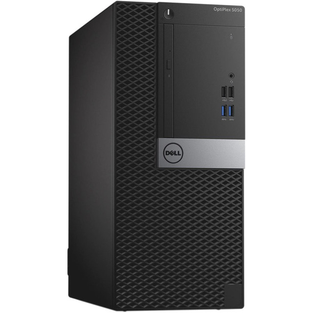 JOY SYSTEMS, INC OD1-1290 Dell Optiplex 5050-MT Refurbished Desktop PC, Intel Core i7, 16GB Memory, 500GB Solid State Drive, Windows 10 Pro