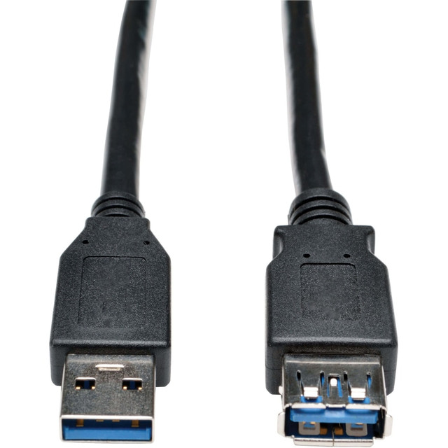 TRIPP LITE U324-006-BK Eaton Tripp Lite Series USB 3.0 SuperSpeed Extension Cable (A M/F), Black, 6 ft. (1.83 m) - USB extension cable - USB Type A (F) to USB Type A (M) - USB 3.0 - 6 ft - black TRIPP LITE U324-006-BK Eaton Tripp Lite Series USB 3.0 SuperSpeed Extension Cable (A M/F), Black, 6 ft. (1.83 m) - USB extension cable - USB Type A (F) to USB Type A (M) - USB 3.0 - 6 ft - black