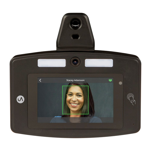 CARIBE INTERNATIONAL GROUP DR2500 uAttend Touch-Free Facial Recognition Time Clock With Temperature Scanner, DR2500 CARIBE INTERNATIONAL GROUP DR2500 uAttend Touch-Free Facial Recognition Time Clock With Temperature Scanner, DR2500