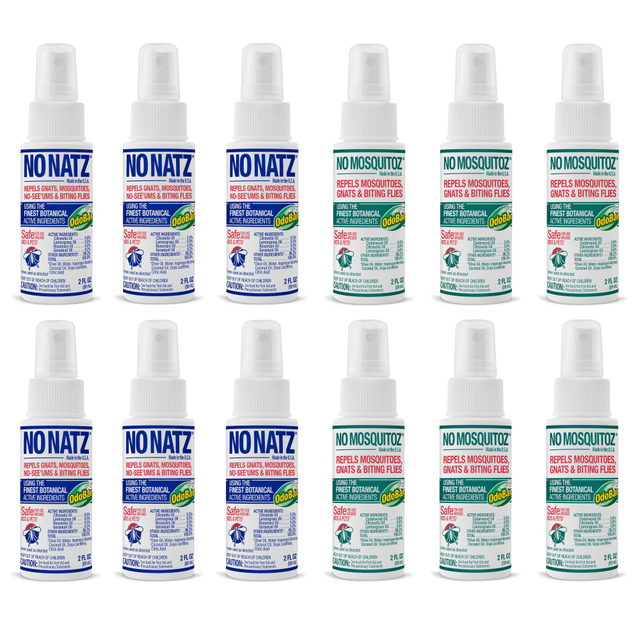 NONATZ 9175AB95-2Z6-OD No Natz No Mosquitoz Botanical Bug Repellent, 2 Oz, Pack Of 12 Bottles NONATZ 9175AB95-2Z6-OD No Natz No Mosquitoz Botanical Bug Repellent, 2 Oz, Pack Of 12 Bottles