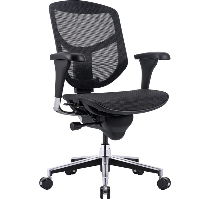 OFFICE DEPOT WP9000V2-BLK WorkPro Quantum 9000V2 Series Ergonomic Mesh/Mesh Mid-Back Chair, Black/Black, BIFMA Compliant OFFICE DEPOT WP9000V2-BLK WorkPro Quantum 9000V2 Series Ergonomic Mesh/Mesh Mid-Back Chair, Black/Black, BIFMA Compliant