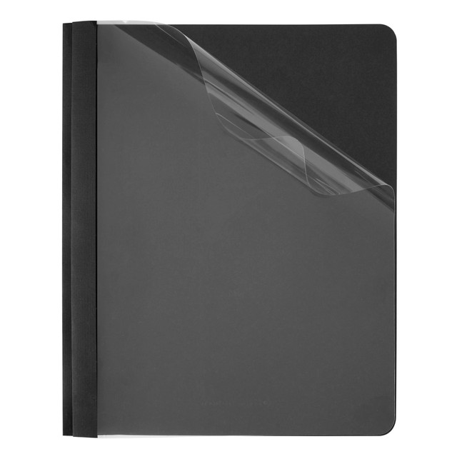 OFFICE DEPOT ODV631335 Brand Clear-Front Report Covers, Black, Pack Of 10 OFFICE DEPOT ODV631335 Brand Clear-Front Report Covers, Black, Pack Of 10