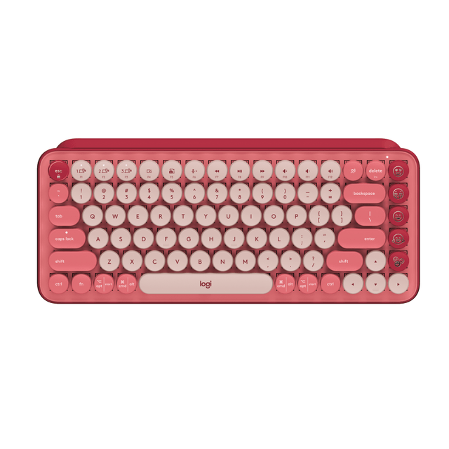 LOGITECH 920-010709 Wireless Mechanical Keyboard with Customizable Emoji Keys - Wireless Connectivity - Bluetooth - 32.81 ft - 4 Emoji Hot Key(s) - Computer, Tablet, Smartphone LOGITECH 920-010709 Wireless Mechanical Keyboard with Customizable Emoji Keys - Wireless Connectivity - Bluetooth - 32.81 ft - 4 Emoji Hot Key(s) - Computer, Tablet, Smartphone