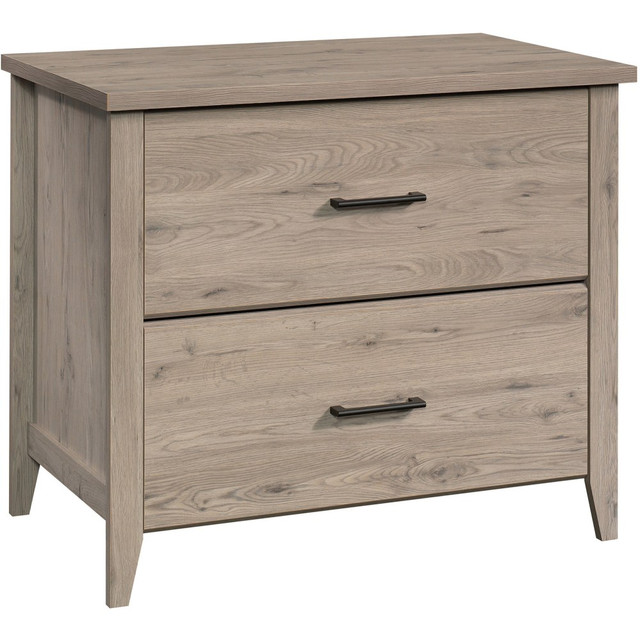 SAUDER WOODWORKING CO. 428397 Sauder Summit Station 34inW x 21inD Lateral 2-Drawer File Cabinet, Laurel Oak SAUDER WOODWORKING CO. 428397 Sauder Summit Station 34inW x 21inD Lateral 2-Drawer File Cabinet, Laurel Oak