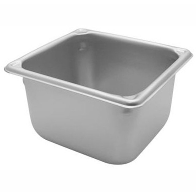 THE VOLLRATH COMPANY 30642 Vollrath Steam Table Pan, 1/6 Size 4, Silver