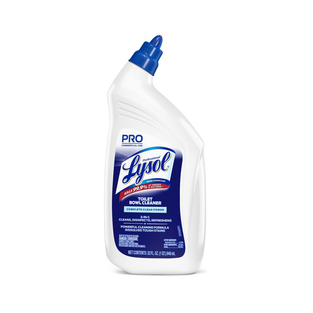 RECKITT BENCKISER 74278 Lysol Professional Disinfectant Power Toilet Bowl Cleaner, 32 Oz Bottle RECKITT BENCKISER 74278 Lysol Professional Disinfectant Power Toilet Bowl Cleaner, 32 Oz Bottle
