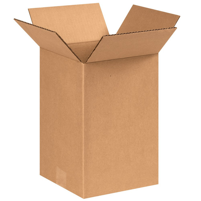 B O X MANAGEMENT, INC. 8812 Partners Brand Corrugated Boxes, 8in x 8in x 12in, Kraft, Pack Of 25 B O X MANAGEMENT, INC. 8812 Partners Brand Corrugated Boxes, 8in x 8in x 12in, Kraft, Pack Of 25